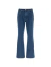 Jil Sander Button-fastening Jeans In Multi
