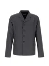 Jil Sander Button-up Blazer In Gray