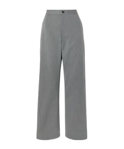 Jil Sander Button-up Casual Pants In Green