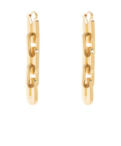Jil Sander Cable-link Necklace In Yellow