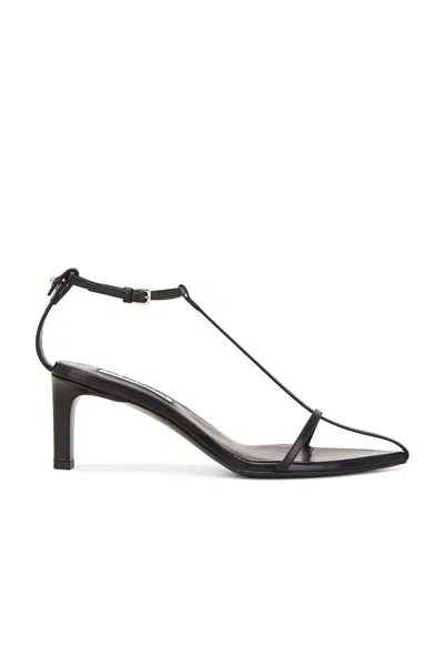 JIL SANDER CAGE SANDAL HEEL