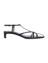Jil Sander Black New Tripon 2 Sandals In Black