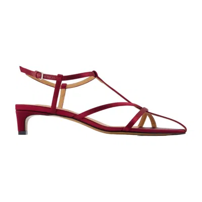 Jil Sander Sandals In Red