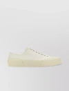 JIL SANDER CALF LEATHER LACE-UP SNEAKERS
