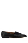 Jil Sander Calf Leather Slip-on Flat In Multi