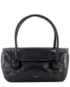 Jil Sander Calfskin Leather Knot Sm Shoulder Bag