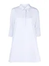 Jil Sander Friday Collared Relaxed Silhouette In Blue
