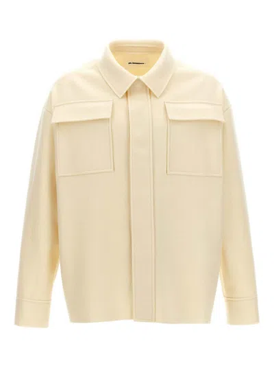 JIL SANDER CAMISA - BLANCO