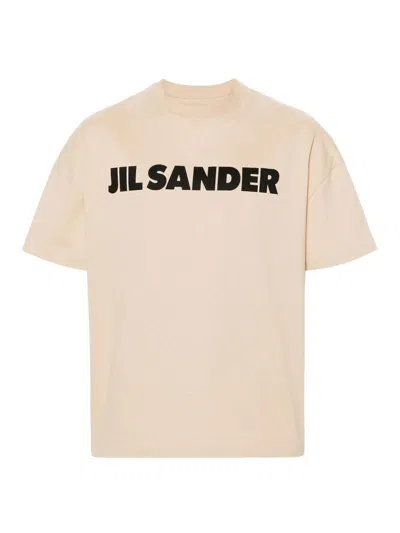 Jil Sander T-shirt In Orange