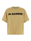 Jil Sander T-shirt In Brown