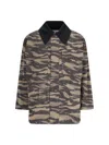 Jil Sander Camo Print Jacket In Multi