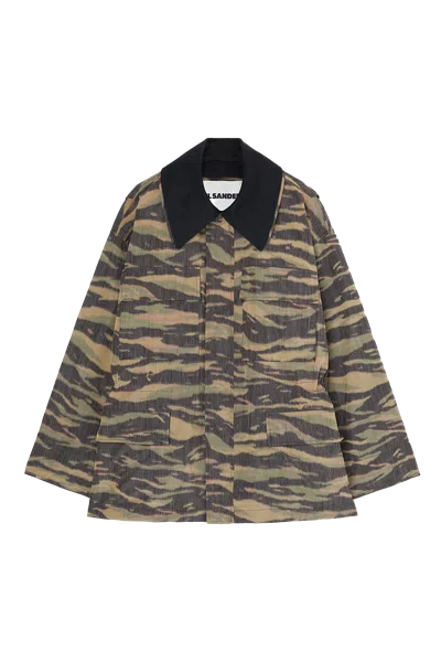 Jil Sander Camouflage Field Jacket Multi