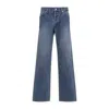 Jil Sander Canard Blue Cotton Trouser 18 Denim Jeans In Blue