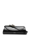 Jil Sander Cylindrical Shoulder Bag In Black