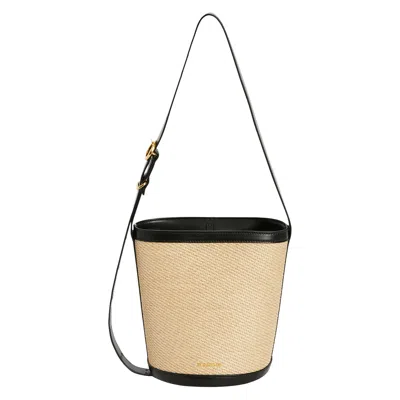 Pre-owned Jil Sander Cannolo Bucket Bag 'natural' | Tan | Women's Size Onesize In Brown