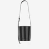 Jil Sander Cannolo Bucket Shoulder Bag In Black