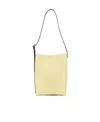 Jil Sander Women Multicolor Leather Cannolo Shoulder Bag In Nude