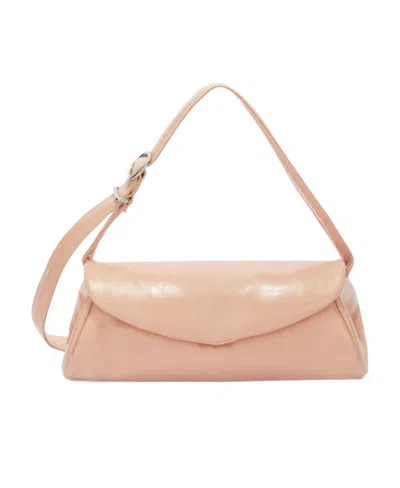 Jil Sander Cannolo Grande Leather Bag In Nude