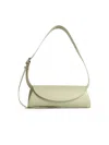 Jil Sander Small  Light Green Leather Bag In Green