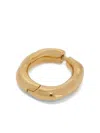 Jil Sander Cannolo Hoop Brooche In Gold