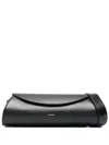 Jil Sander Large Cannoli Bag In Black