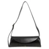 Jil Sander Cannolo Large Crossbody Bag In Black