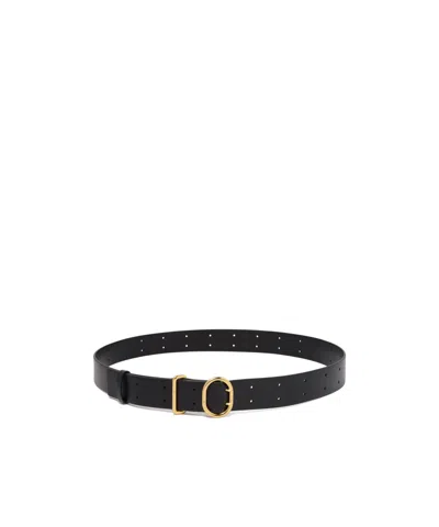 Jil Sander Cannolo Leather Belt