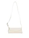 Jil Sander Cannolo Logo Printed Small Clutch Bag In 106