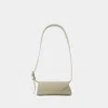 Jil Sander Cannolo Mini Purse - Leather - Eggshell In White