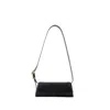 Jil Sander Cannolo Mini Purse - Leather - Black In Black