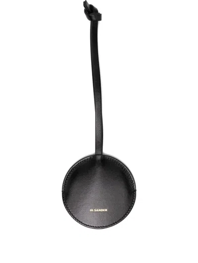 Jil Sander Cannolo Mirror Case In Black
