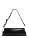 Jil Sander Leather Cannolo Shoulder Bag