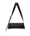 Jil Sander Cannolo Shoulder Bag In Black
