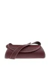 Jil Sander Cannolo Shoulder Bag In Red