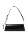 Jil Sander Cannolo Shoulder Bag In Black