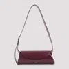 Jil Sander Cannolo Small Leather Shoulder Bag In White