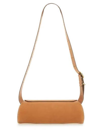 Jil Sander Cannolo Small Bag In Orange