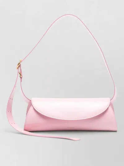 Jil Sander Cannolo Small Leather Belt Bag Rectangular