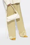 Jil Sander ‘cannolo Small' Shoulder Bag In Cream
