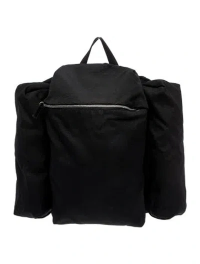 Pre-owned Jil Sander Canvas Backpack In Black