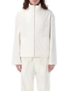 Jil Sander White Oversized Fit Jacket In White