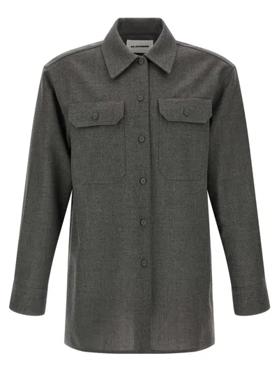 JIL SANDER JIL SANDER CANVAS SHIRT