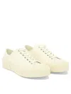 Jil Sander Canvas Sneakers In White