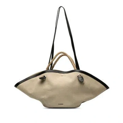 Pre-owned Jil Sander Canvas Sombrero In Brown