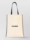 Jil Sander Canvas Tote Bag With Contrast Trim