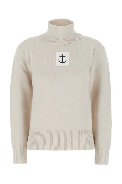 Jil Sander Cappuccino Wool Sweater In 280
