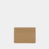 Jil Sander Kartenhalter Holder -  - Leder - Beige In Beige