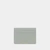 Jil Sander Card Holder -  - Leather - Tobacco In Brown