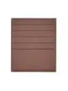 Jil Sander Men Card Holder With Logo In Brown