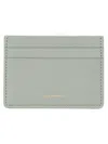Jil Sander Card Holder With Logo In Green
